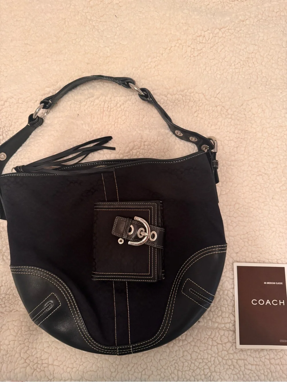 Coach crescent shoulder